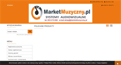 Desktop Screenshot of marketmuzyczny.pl